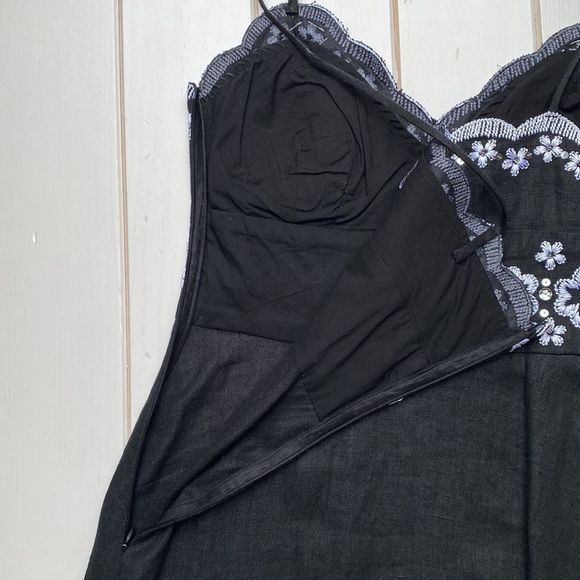 Muse Designer Linen Sundress - Picture 9 of 11